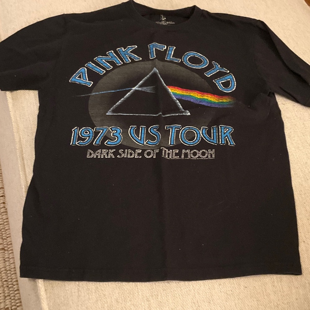 Urban Outfitters Black Pink Floyd Graphic Tee